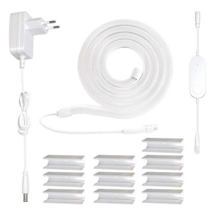 RGBIC Pritemdoma LED juosta GoSmart LED/24W/230V 3 m Wi-Fi Tuya