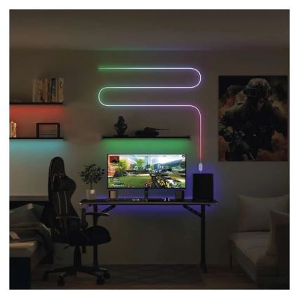 RGBIC Pritemdoma LED juosta GoSmart LED/33W/230V 5 m Wi-Fi Tuya