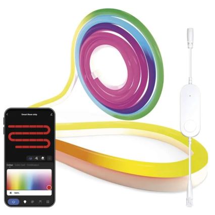 RGBIC Pritemdoma LED juosta GoSmart LED/33W/230V 5 m Wi-Fi Tuya
