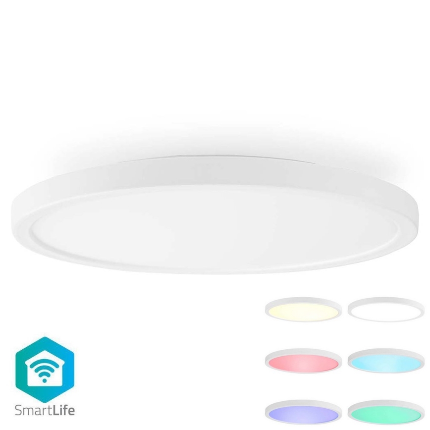 RGBW Reguliuojamas lubinis šviestuvas SmartLife LED/18W/230V 2700-6500K Wi-Fi Tuya