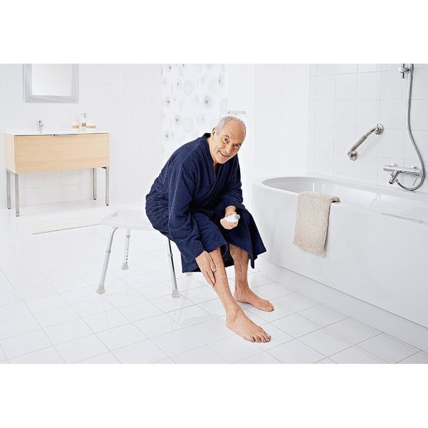 Ridder - Balta taburetė 49x52 cm