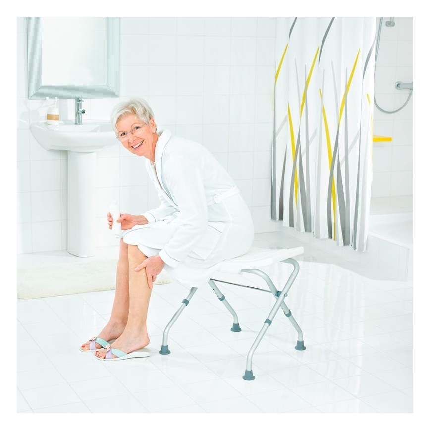 Ridder - Sulankstoma kėdutė 50x51 cm balta