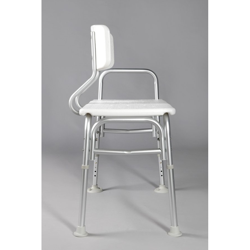 Ridder - Vonios sėdynė su rankena 70x63 cm balta