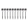 RINKINYS 10x LED Saulės lempa LED/0,06W/1,2V 6000K IP44 40 mAh