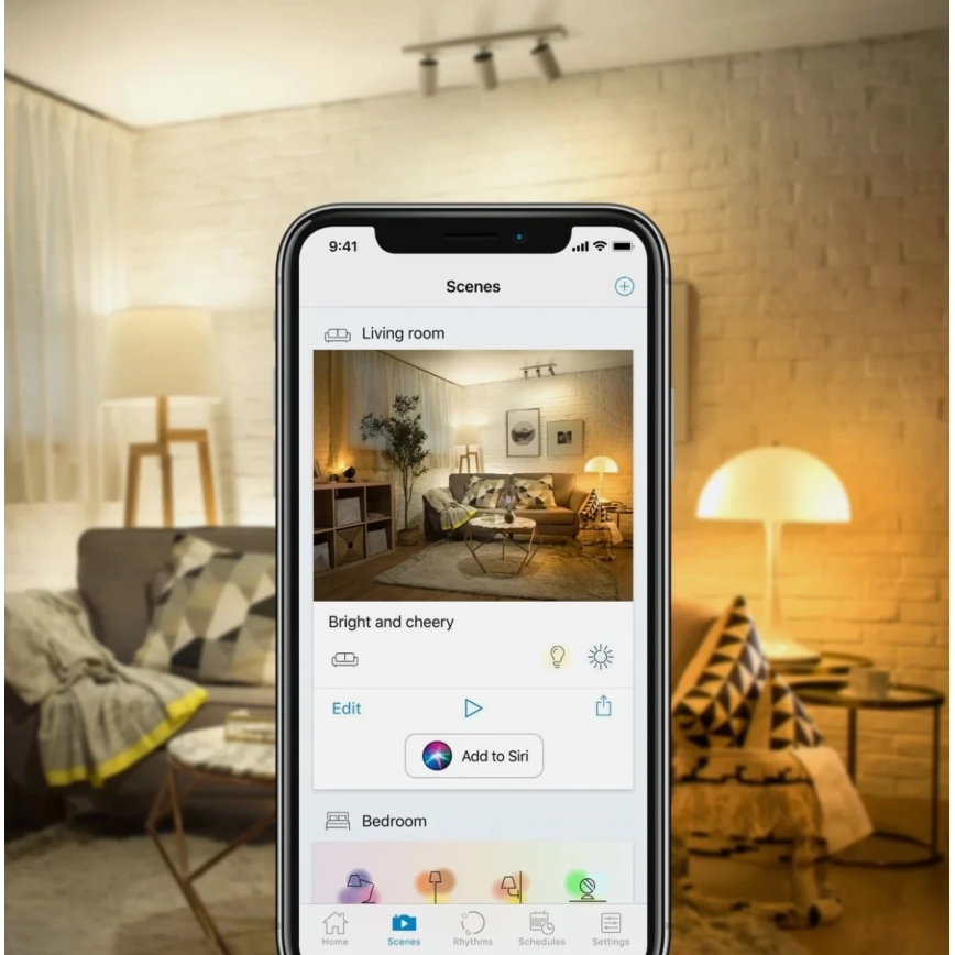 RINKINYS 2x LED dimeriuojama lemputė A60 E27/9W/230V 2700K Wi-Fi + su nuotoliniu pulteliu - WiZ