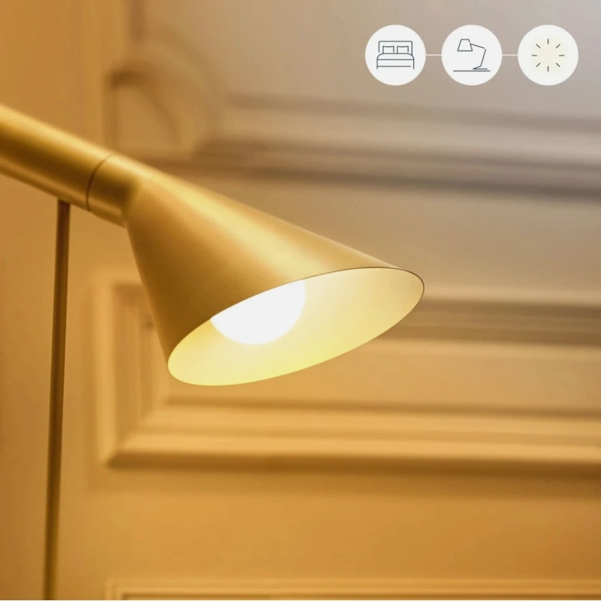 RINKINYS 2x LED dimeriuojama lemputė A60 E27/9W/230V 2700K Wi-Fi + su nuotoliniu pulteliu - WiZ