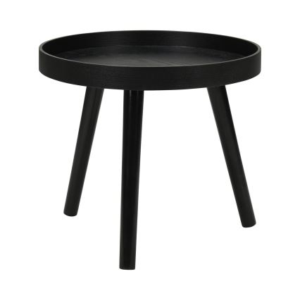 Rinkinys 2 vnt. konferencinių stalelių VERDE, Ø 60/38 cm, juodos