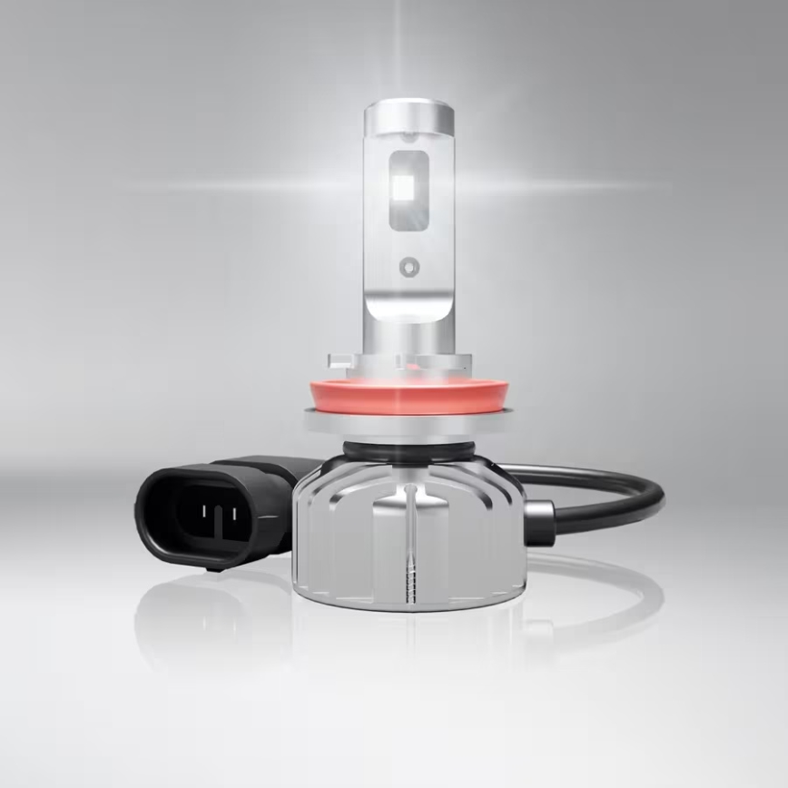 Rinkinys (2 vnt.) LED automobilinės lemputės NIGHT BREAKER SMART H8 PGJ19-1/7W/12V 6000K - Osram