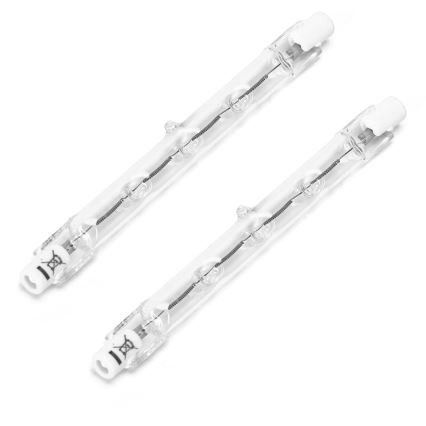 Rinkinys 2 vnt. pramoninių lempučių R7s/80W/230V 2900K - Aigostar