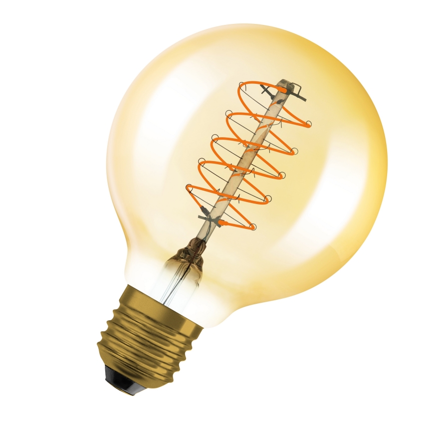 Rinkinys 2 vnt. pritemdomų LED lempučių VINTAGE FILAMENT E27/4,8W/230V 2200K - Osram