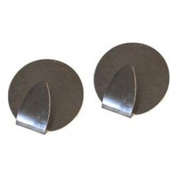 Rinkinys 2 vnt. sieninis kabliukas TORO, matinio chromo