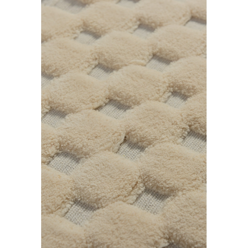 Rinkinys (2 vnt.) vonios kilimėlių BAMBI 60/100 cm, smėlio spalvos