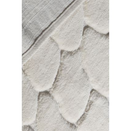 Rinkinys 2 vnt. vonios kilimėlių LINO 60/100 cm, kreminės spalvos