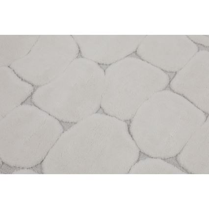 Rinkinys 2 vnt. vonios kilimėlių LINO 60/100 cm, kreminės spalvos