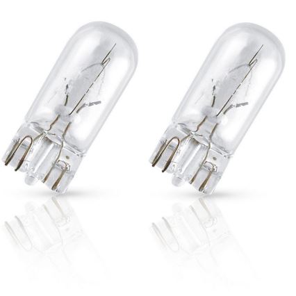 RINKINYS 2x Automobilio lemputės Philips VISION PLUS WB T10 W2,1x9,5D/6W/12V