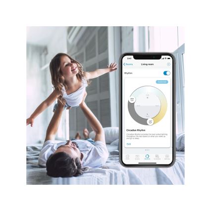 Komplektas 2x LED RGBW dimeriuojama lemputė A60 E27/9W/230V 2200-6500K Wi-Fi + nuotolinio valdymo pultas - WiZ
