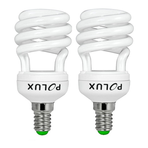 RINKINYS 2x Energiją taupanti lemputė E14/11W/230V