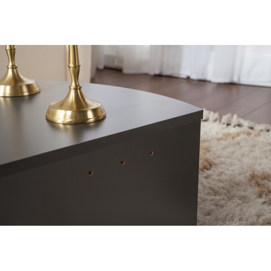 RINKINYS 2x konferencinis staliukas ORION antracito spalvos