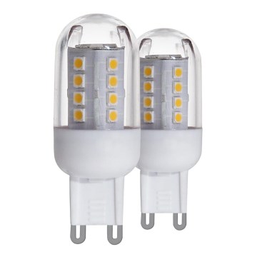 RINKINYS 2x LED Elektros lemputės G9/2,5W - Eglo 11461