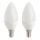 RINKINYS 2x LED lemputė E14/5,5W/230V 2700K- Attralux
