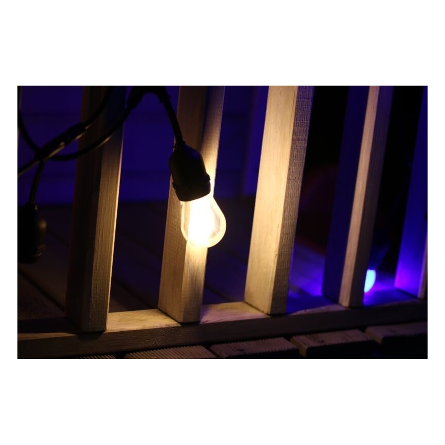 RINKINYS 2x LED Lemputė PARTY E27/0,5W/36V 2200K