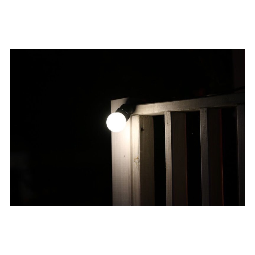 RINKINYS 2x LED Lemputė PARTY E27/0,5W/36V baltas