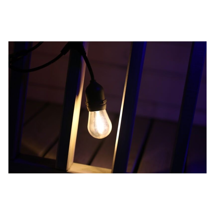 RINKINYS 2x LED Lemputė PARTY E27/0,5W/36V