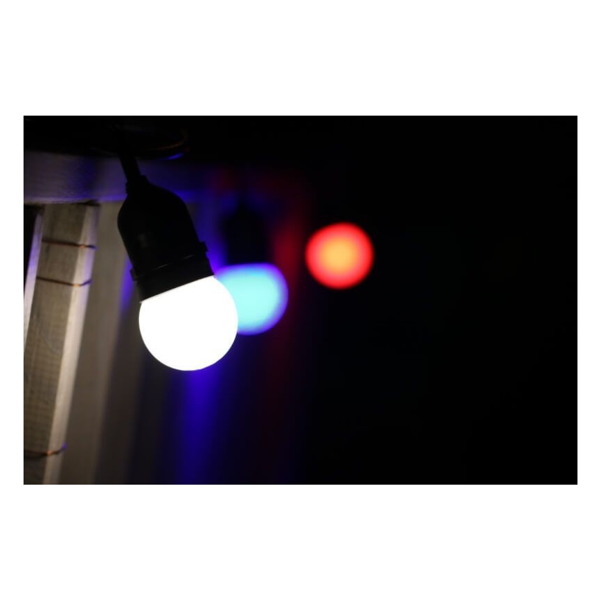 RINKINYS 2x LED Lemputė PARTY E27/0,5W/36V mėlyna