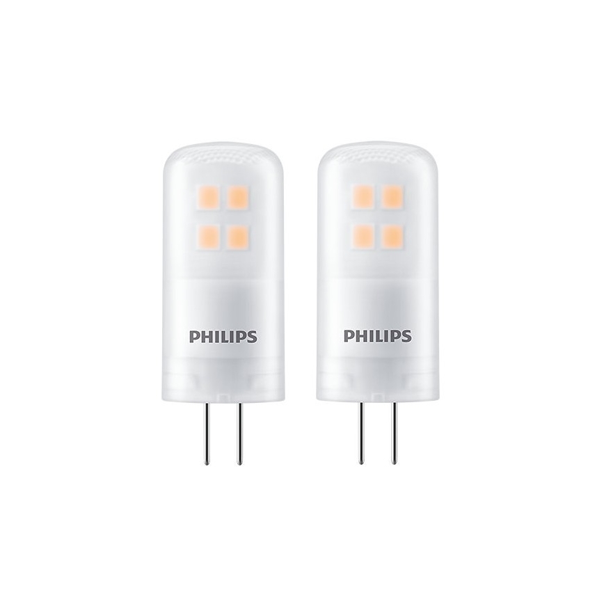 RINKINYS 2x LED lemputė Philips G4/2,7W/12V 2700K