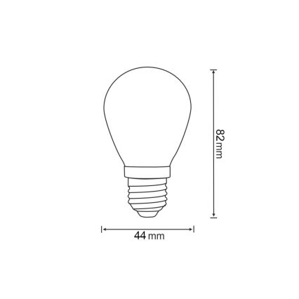 RINKINYS 2x LED Lemputės PARTY E27/0,3W/36V raudonos