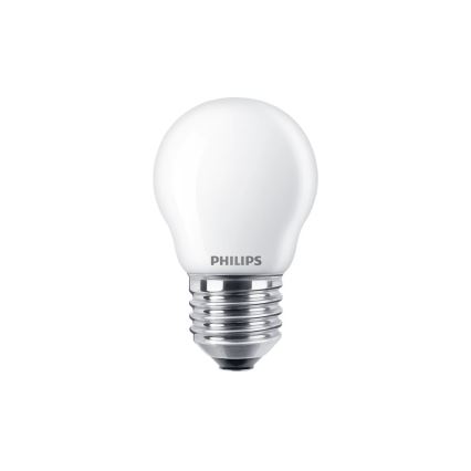 Rinkinys 2x LED lemputės Philips P45 E27/2,2W/230V 2700K