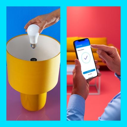 RINKINYS 2x LED Reguliuojama lemputė A60 E27/8W/230V 2700-6500K CRI 90 Wi-Fi - WiZ