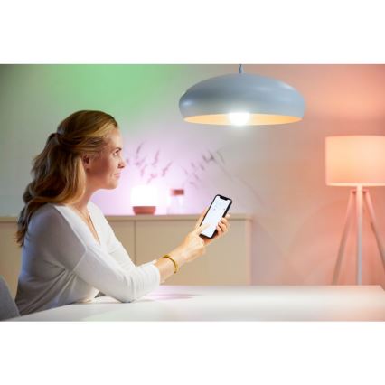 RINKINYS 2x LED Reguliuojama lemputė VINTAGE FILAMENT A60 E27/6,7W/230V Wi-Fi - WiZ