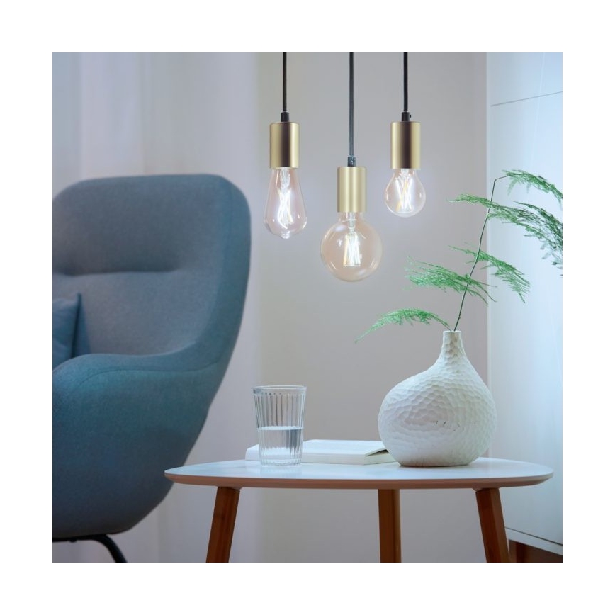RINKINYS 2x LED Reguliuojama lemputė VINTAGE FILAMENT ST64 E27/6,7W/230V 2000-5000K Wi-Fi - WiZ