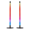 RINKINYS 2x LED RGBIC reguliuojama stalinė lempa SmartLife LED/36W/230V 55 cm 2700-6500K Wi-Fi Tuya + nuotolinio valdymo pultas