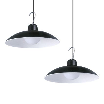 RINKINYS 2x LED saulės pakabinamas šviestuvas su aušros jutikliu LED/6W/3,7V 2000 mAh IP44 + nuotolinio valdymo pultas