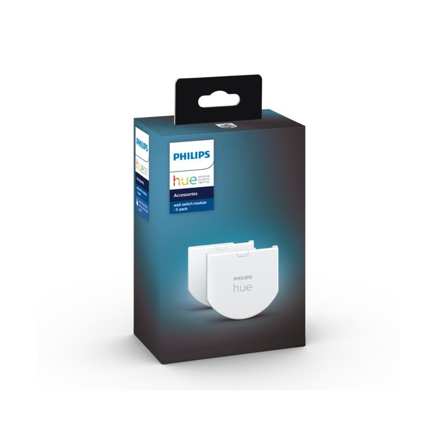 RINKINYS 2x Sieninio jungiklio modulis Philips Hue SWITCH