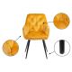 RINKINYS 2x Valgomojo kėdė HANA oranžinė