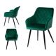 RINKINYS 2x Valgomojo kėdė RICO žalia