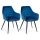 RINKINYS 2x Valgomojo kėdė SAMETTI mėlyna