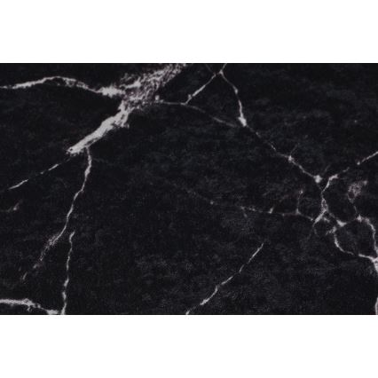 RINKINYS 2x Vonios kilimėlis MARBLE 50x60/60x100 cm juodas