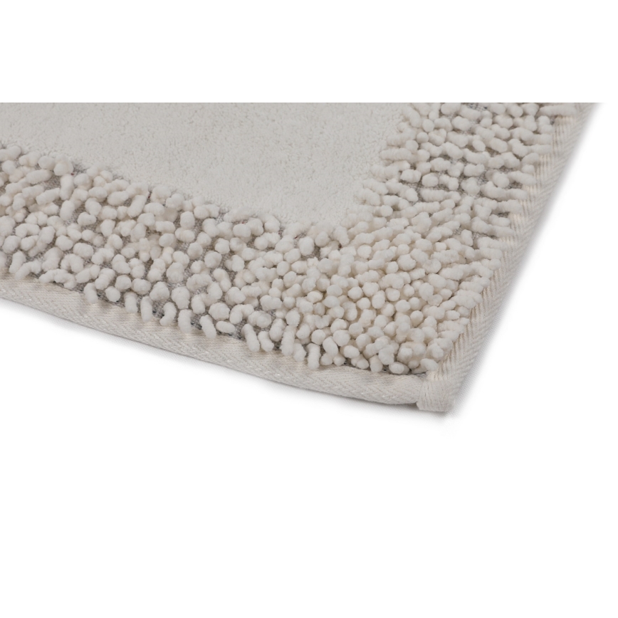 RINKINYS 2 vnt. Vonios kilimėlis PIANTE 60/100 cm baltas