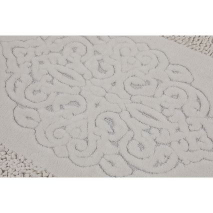 RINKINYS 2 vnt. Vonios kilimėlis PIANTE 60/100 cm baltas