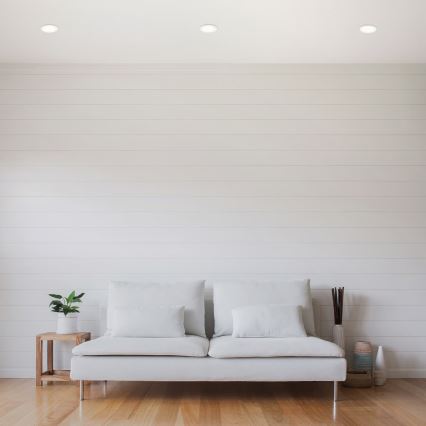 Rinkinys 3 vnt. LED vonios įleidžiamų šviestuvų LED/6W/230V 3000K IP44, baltos spalvos