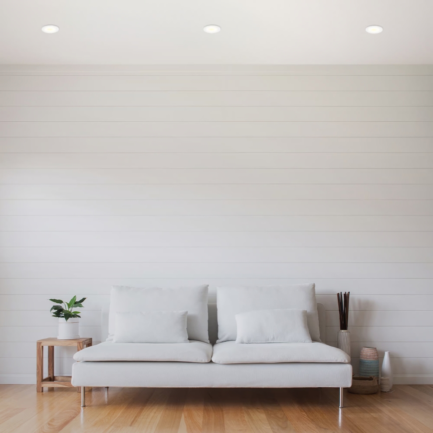 Rinkinys 3 vnt. LED vonios įleidžiamų šviestuvų LED/6W/230V 3000K IP44, baltos spalvos