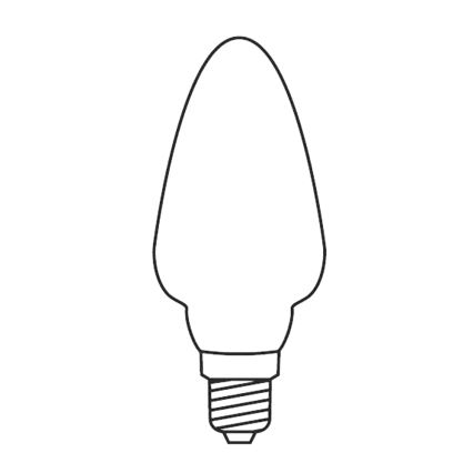 RINKINYS 3 x Atsarginės elektros lemputės CONE E10/20V/0,1A spalvotos Pagaminta Europoje