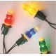 RINKINYS 3 x Atsarginės elektros lemputės FIGURINE E10/20V/0,1A spalvotos
