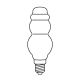 RINKINYS 3 x Atsarginės elektros lemputės FIGURINE E10/20V/0,1A spalvotos