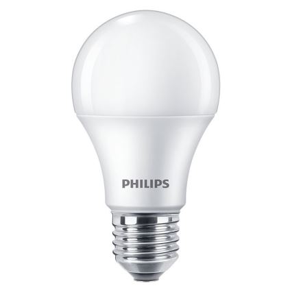 RINKINYS 3x LED Lemputė Philips A60 E27/10W/230V 2700K