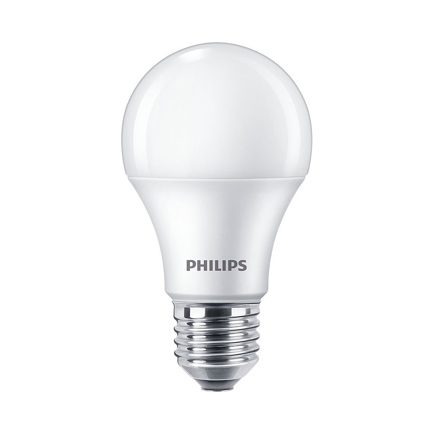 RINKINYS 3x LED Lemputė Philips A60 E27/10W/230V 2700K